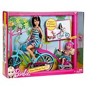 Barbie Sisters Bike for Two Vehicle and Doll Set